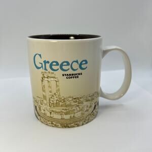 Starbucks Greece Global Icons Collector Series Mug 2015 Thailand 16 oz